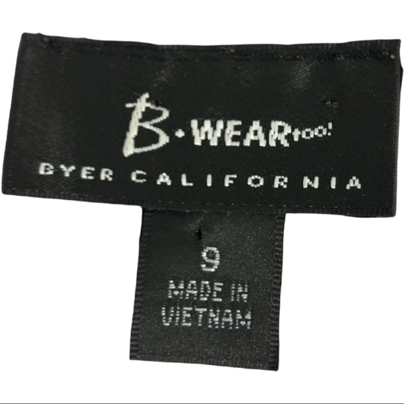 BWear purple and black Satin Fit Flare Dress Size9 - Picture 8 of 8